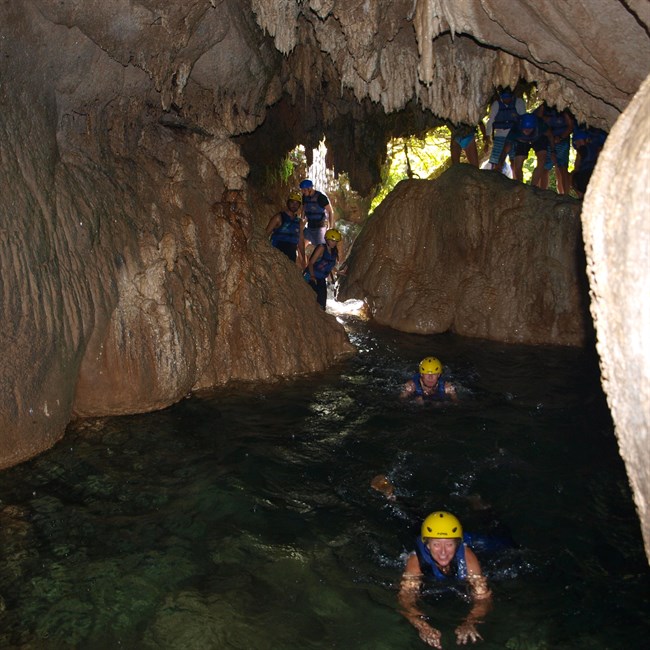 cave visit Rafting Cetina River